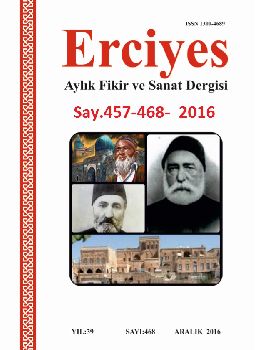 Erciyes-Aylık Fikir Ve Sanat Dergisi